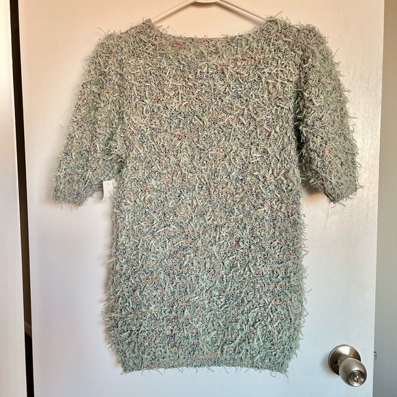 Baking Powder Confetti Short Sleeve Sweater - Size S - Picture 7 of 12